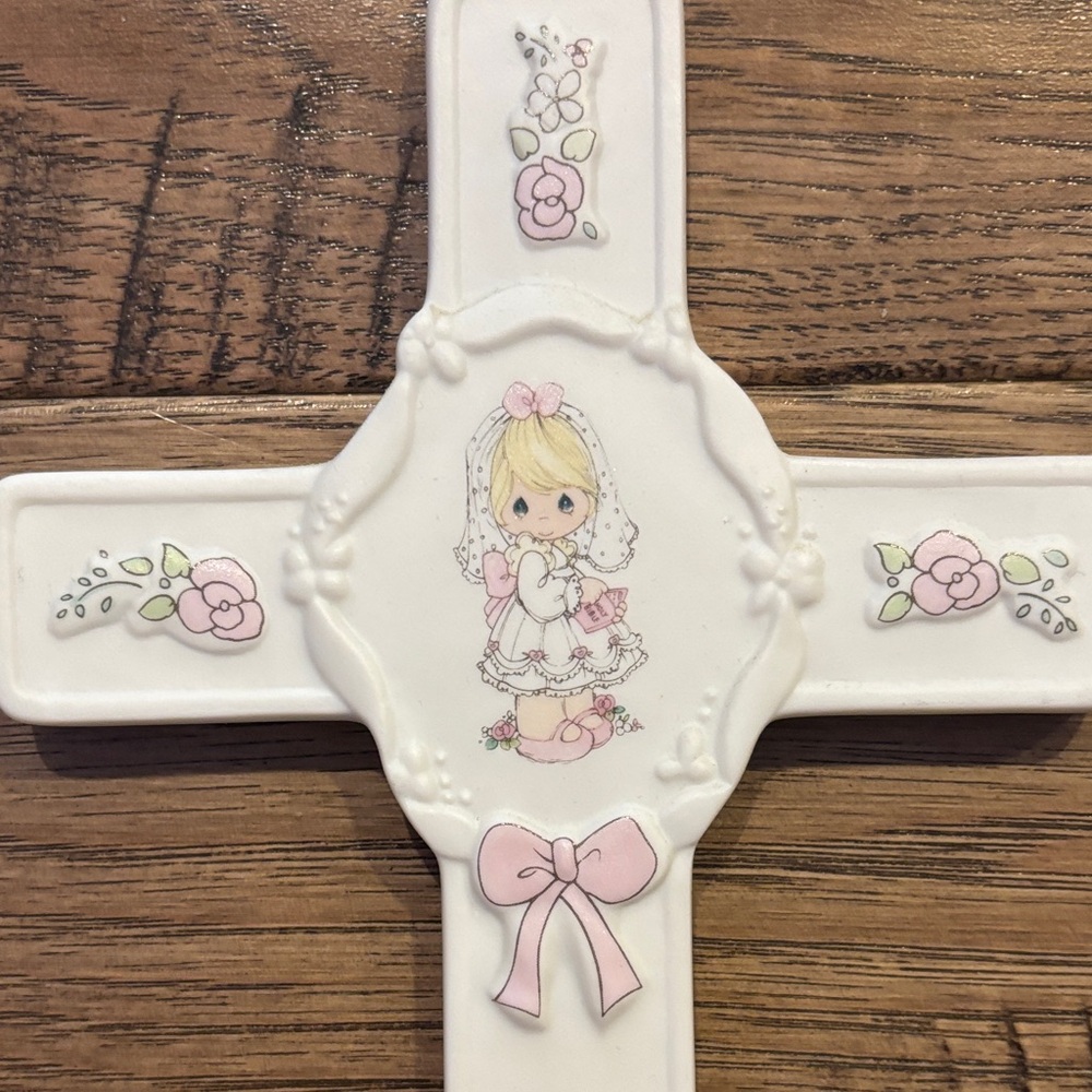 Precious Moments “This Day Has Been Made In Heaven” Cross - Picture 4 of 6